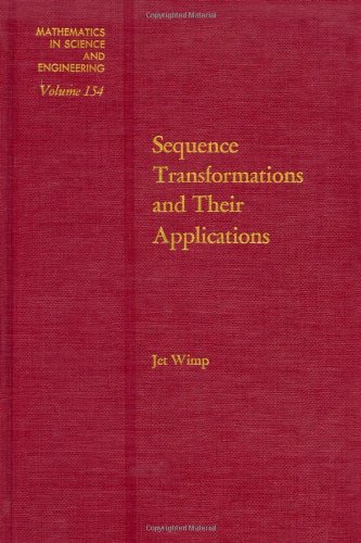 Book Sequence transformations and their applications, Volume 154 (Mathematics in Science and Engineering) free
