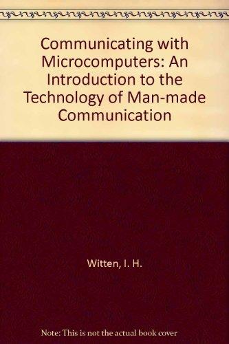 Book Communicating With Microcomputers: An Introduction to the Technology of Man-Computer Communication free