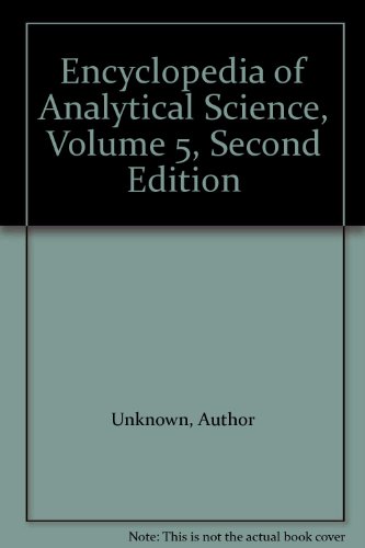 Book Encyclopedia of Analytical Science free Book Encyclopedia of Analytical Science free