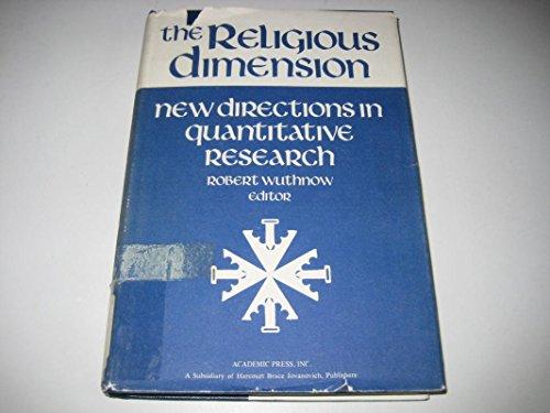 Book The Religious Dimension: New Directions in Quantitative Research free