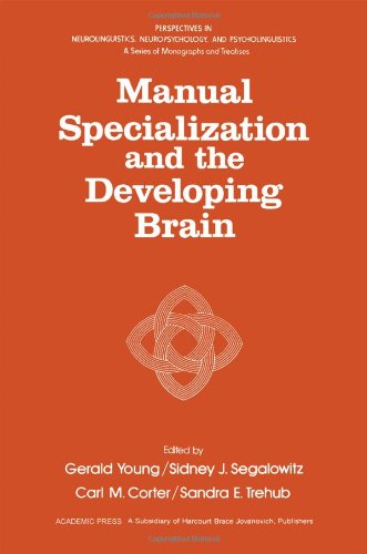Book Manual specialization and the developing brain (Perspectives in neurolinguistics, neuropsychology, and psycholinguistics) free