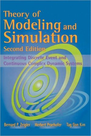 Book Theory of Modeling and Simulation free