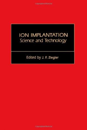 Book Ion Implantation Science and Technology free