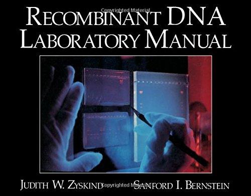 Book Recombinant DNA laboratory manual free