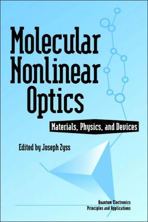 Book Molecular Nonlinear Optics: Materials, Physics, And Devices (quantum Electronics--principles And Applications) free