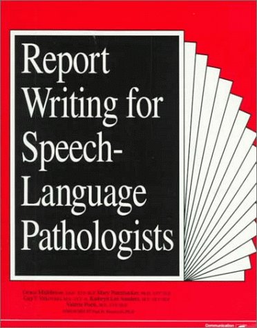 Book Report Writing for Speech-Language Pathologists free