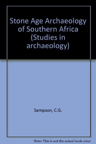 Book Stone Age Archaeology Of Southern Africa (studies In Archaeology Series) free