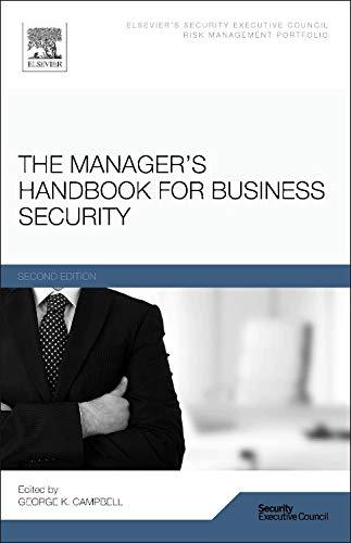 Book The Manager's Handbook for Business Security free