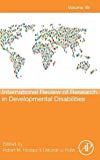 Book International Review of Research in Developmental Disabilities (Volume 49) free