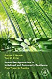 Book Innovative Approaches to Individual and Community Resilience: From Theory to Practice free