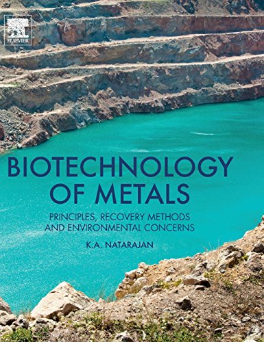 Book Biotechnology of Metals: Principles, Recovery Methods and Environmental Concerns free