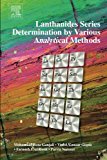 Book Lanthanides Series Determination by Various Analytical Methods free