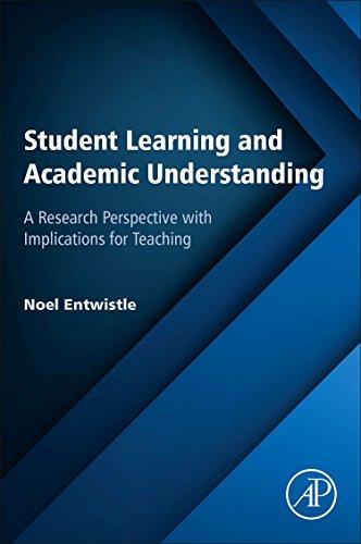 Book Student Learning and Academic Understanding: A Research Perspective with Implications for Teaching free