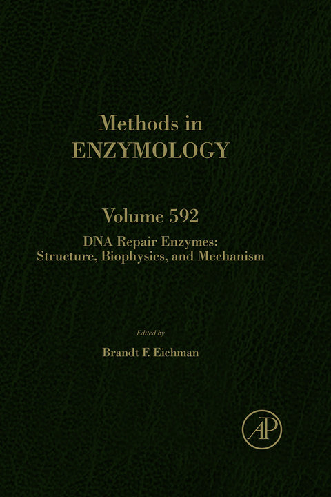 Book DNA Repair Enzymes: Structure, Biophysics, and Mechanism (ISSN Book 592) free