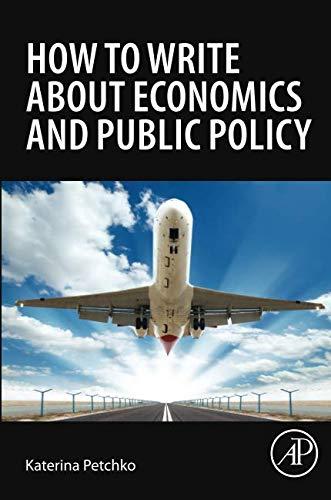 Book How to Write about Economics and Public Policy free