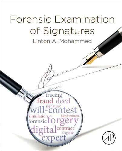 Book Forensic Examination of Signatures free
