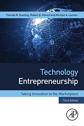 Book Technology Entrepreneurship: Taking Innovation to the Marketplace free
