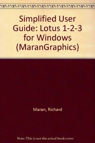 Book MaranGraphics simplified user guide for Lotus 1-2-3 for Windows free