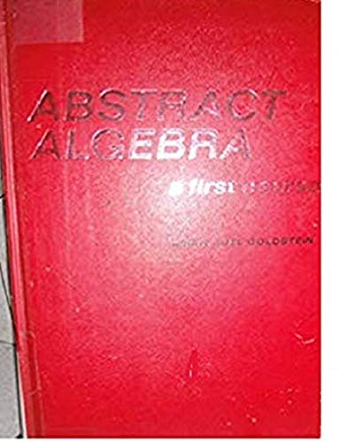 Book Abstract Algebra; A First Course free