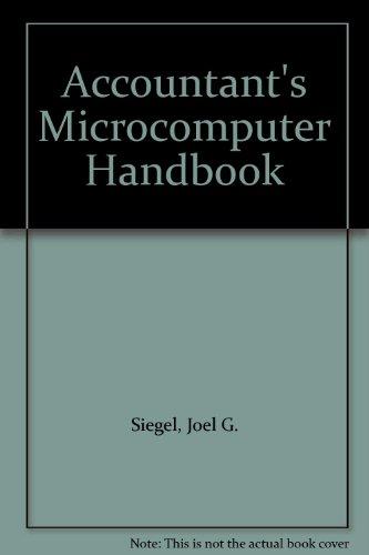 Book Accountant's Microcomputer Handbook free