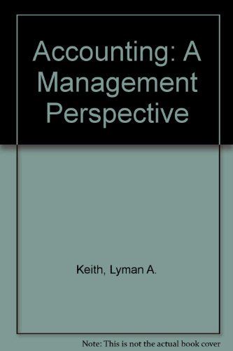 Book Accounting, A Management Perspective free