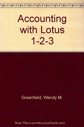 Book Accounting With Lotus 1-2-3 free