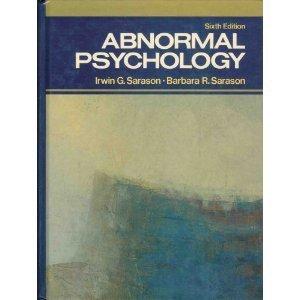 Book Abnormal psychology: The problem of maladaptive behavior free