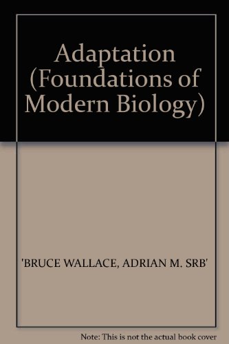 Book Adaptation (Foundations of Modern Biology) free