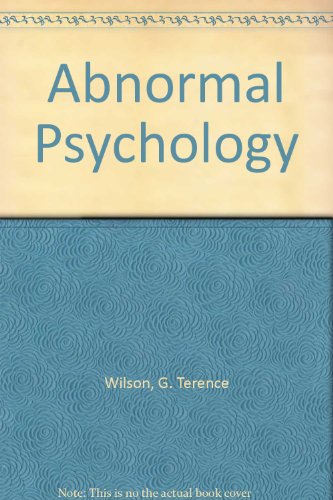 Book Abnormal Psychology free
