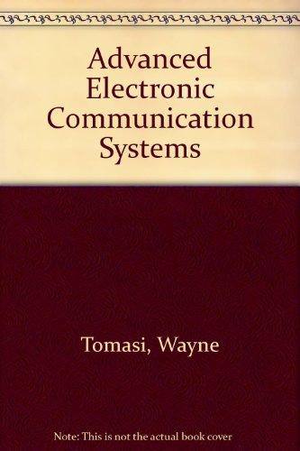 Book Advanced electronic communications systems free