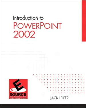 Book Introduction to Powerpoint 2002 free