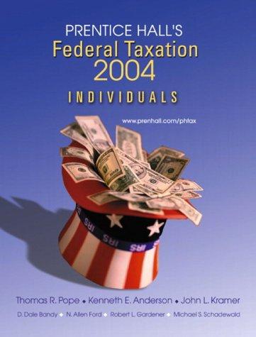 Book Prentice Hall's Federal Taxation 2004: Individuals free