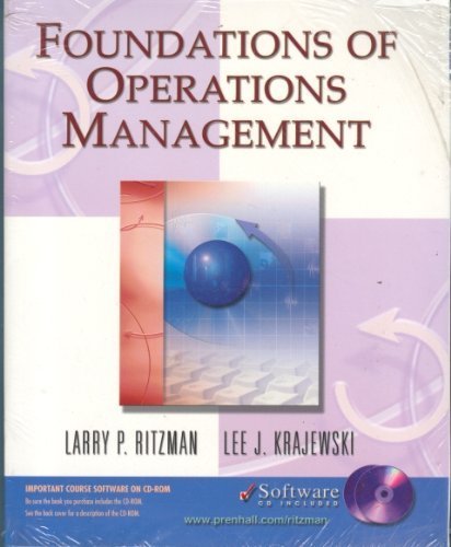 Book Foundations of Operations Management free