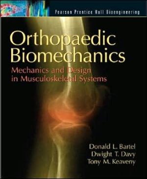 Book Orthopaedic Biomechanics: Mechanics and Design in Musculoskeletal Systems free