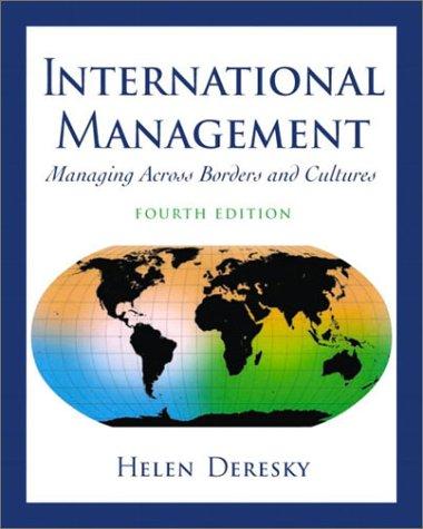 Book International Management: Managing Across Borders and Cultures free