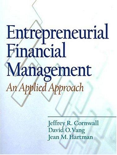 Book Entrepreneurial Financial Management: An Applied Approach free
