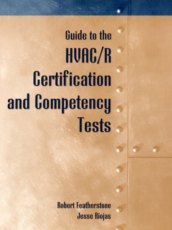 Book Guide to HVAC/R Certification and Competency Tests free