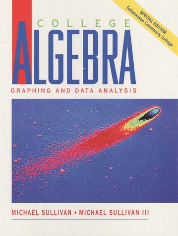 Book College Algebra Graphing And Data Analysis-tallahassee Version free