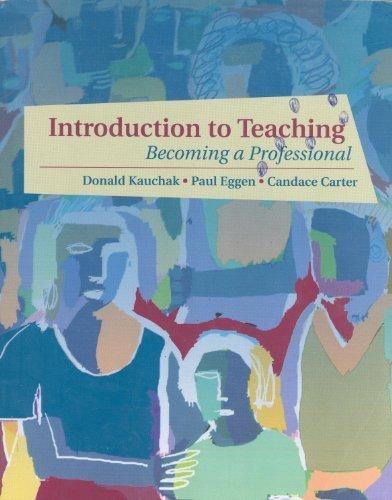 Book Introduction to Teaching: Becoming a Professional free