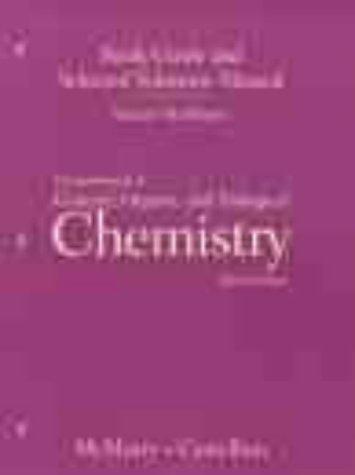 Book Fundamentals of General Organic and Biological Chemistry (Study Guide) free