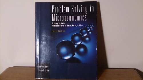 Book Problem solving in microeconomics free