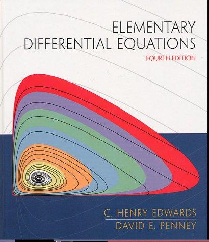Book Elementary Differential Equations (4th Edition) free