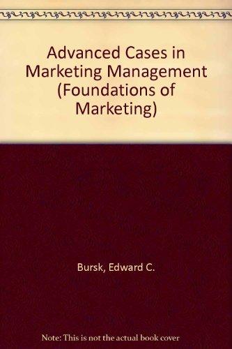Book Advanced Cases in Marketing Management free