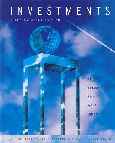 Book Investments, Canadian Edition (3rd Edition) free