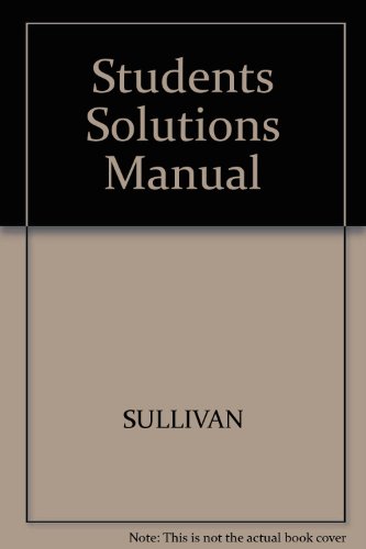 Book Students Solutions Manual free