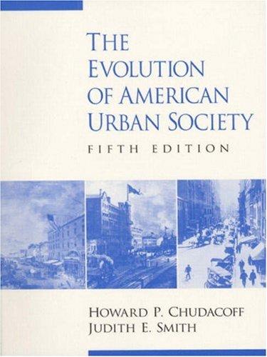 Book The Evolution of American Urban Society (5th Edition) free