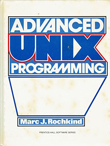Book Advanced UNIX programming free