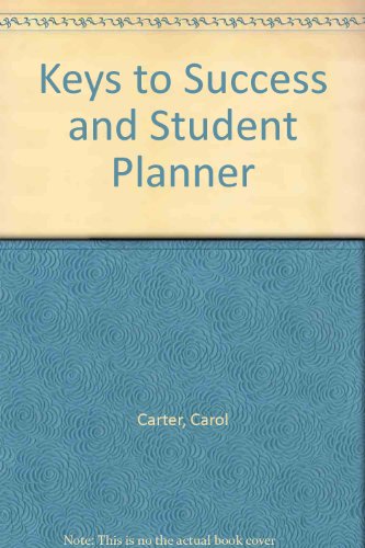 Book Keys To Success And Student Planner free