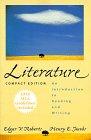 Book Literature: An Introduction to Reading and Writing, Compact, (Reprint), with MLA Update free