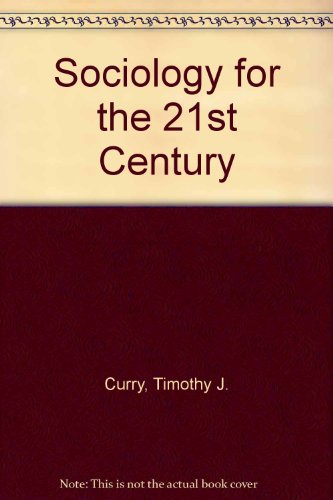 Book Sociology For The 21st Century free